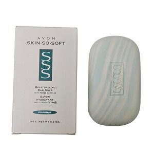 Avon Skin-So-Soft Original Moisturizing Bar Soap 5oz Vintage 2002 TRM3 Complex